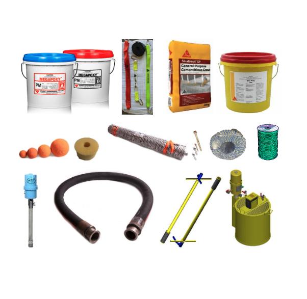 Grouts, Agents, Adhesives